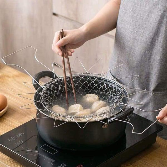 Panier à frites pliable multifonctionnel Lighteme