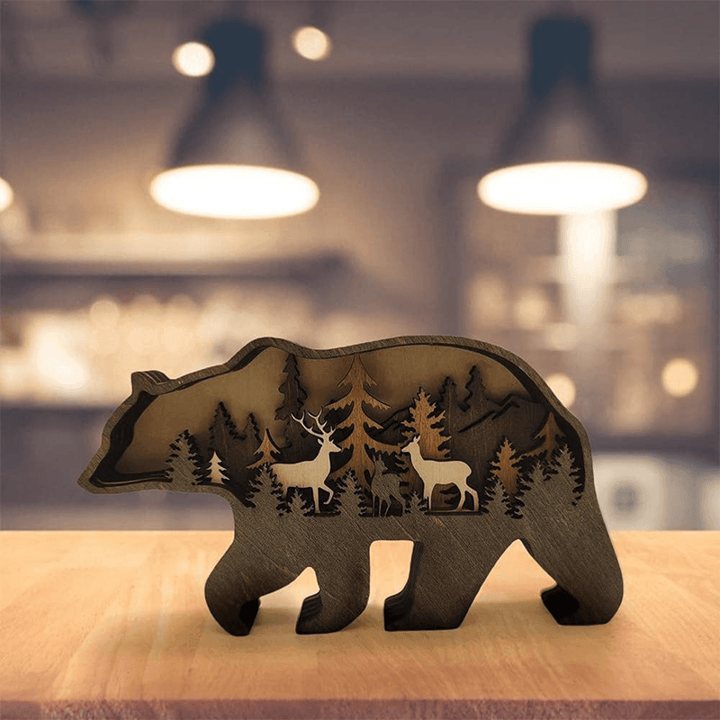 Décoration créative d'animaux de la forêt Lighteme