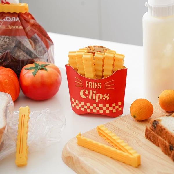 Lighteme Pommes-Frites-Verschlussclips für Snackbeutel | 1 KAUFEN, 1 GRATIS ERHALTEN