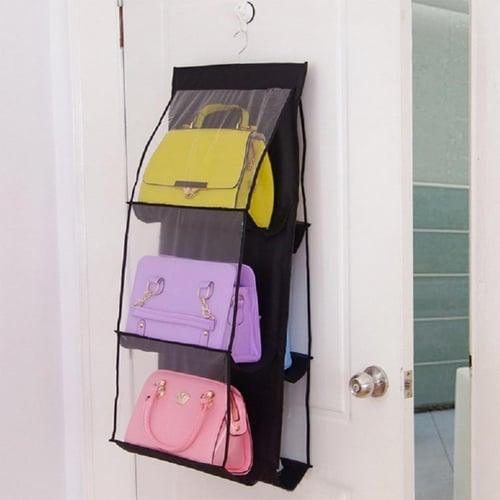 Rangement de sacs à main suspendu Lighteme | espace pour 6 sacs à main