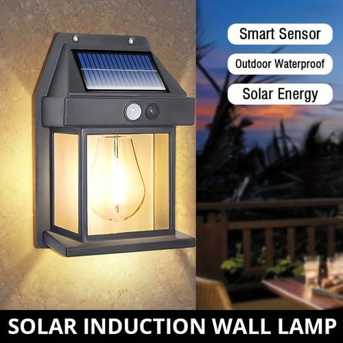 Lighteme Solar-Wandlampe für den Außenbereich | 1 kaufen, 1 gratis (2 STK.)
