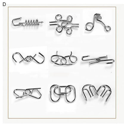 Lighteme Nine Interlocking Rings Link (7 types)