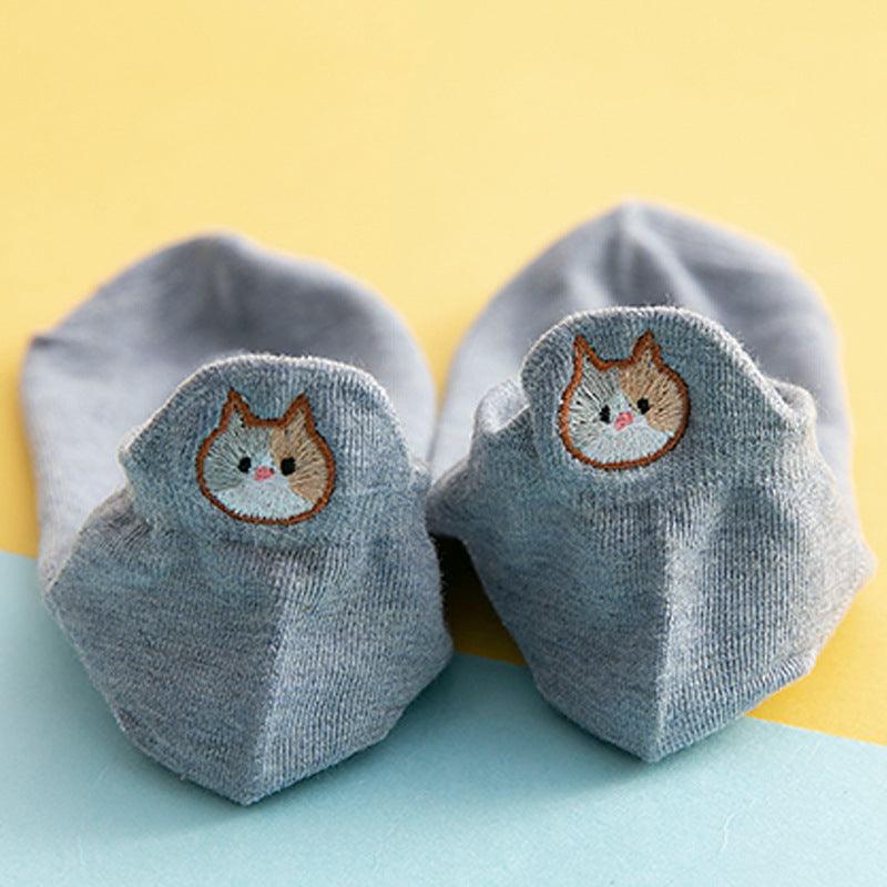 Chaussettes chat Lighteme Chaussettes mignonnes