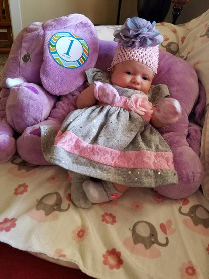Lighteme Exklusives Elefanten-Schlafkissen für Babys und Kinder (5 Farben)