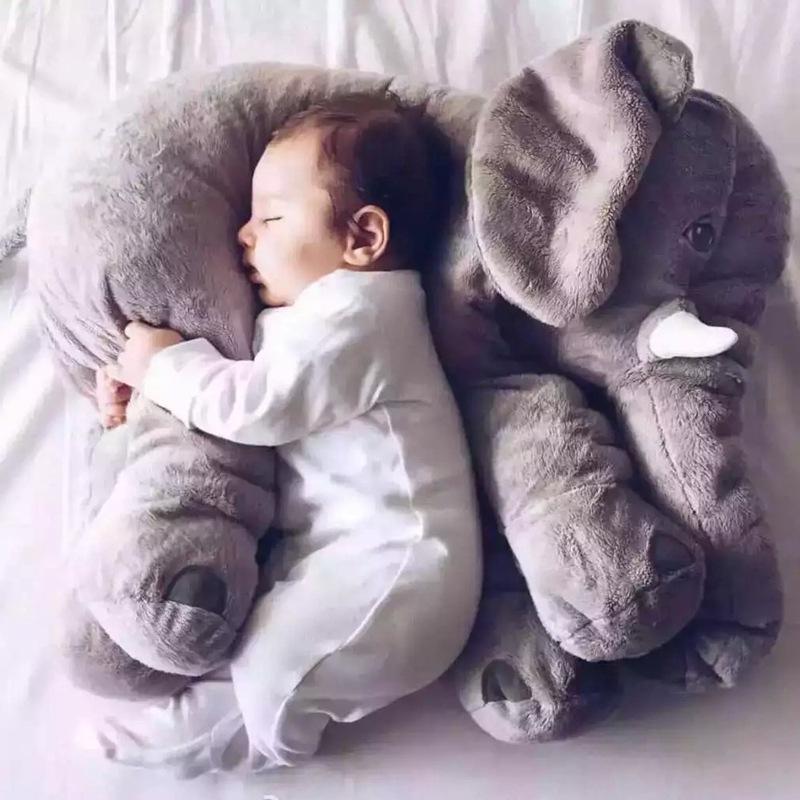 Lighteme Exklusives Elefanten-Schlafkissen für Babys und Kinder (5 Farben)