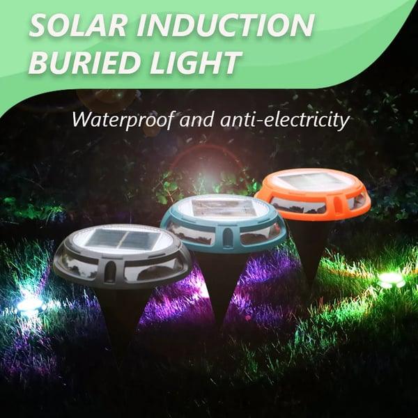 Lampe solaire enterrée d'extérieur Lighteme | Lot de 3