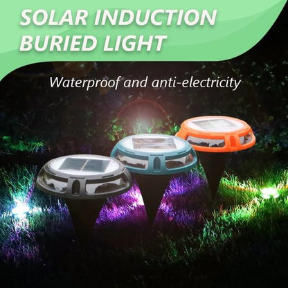 Lampe solaire enterrée d'extérieur Lighteme | Lot de 3