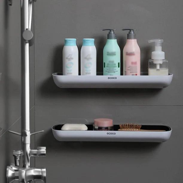 Étagère de rangement de salle de bain sans perçage Lighteme