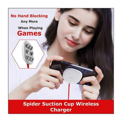 The charger, made of plastic and silicone is small,