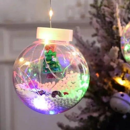 Anneaux/boules lumineux de décoration de Noël Lighteme