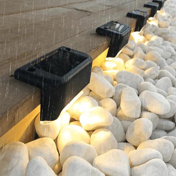 Lampes solaires LED pour escaliers Lighteme | 2+2 GRATUITES (4 pièces)