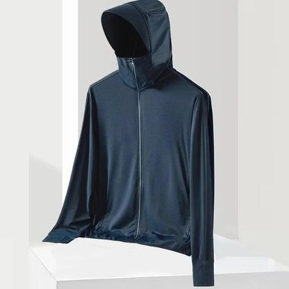 Lighteme Unisex Federleichter UV-Schutz Zip-Up Hoodie