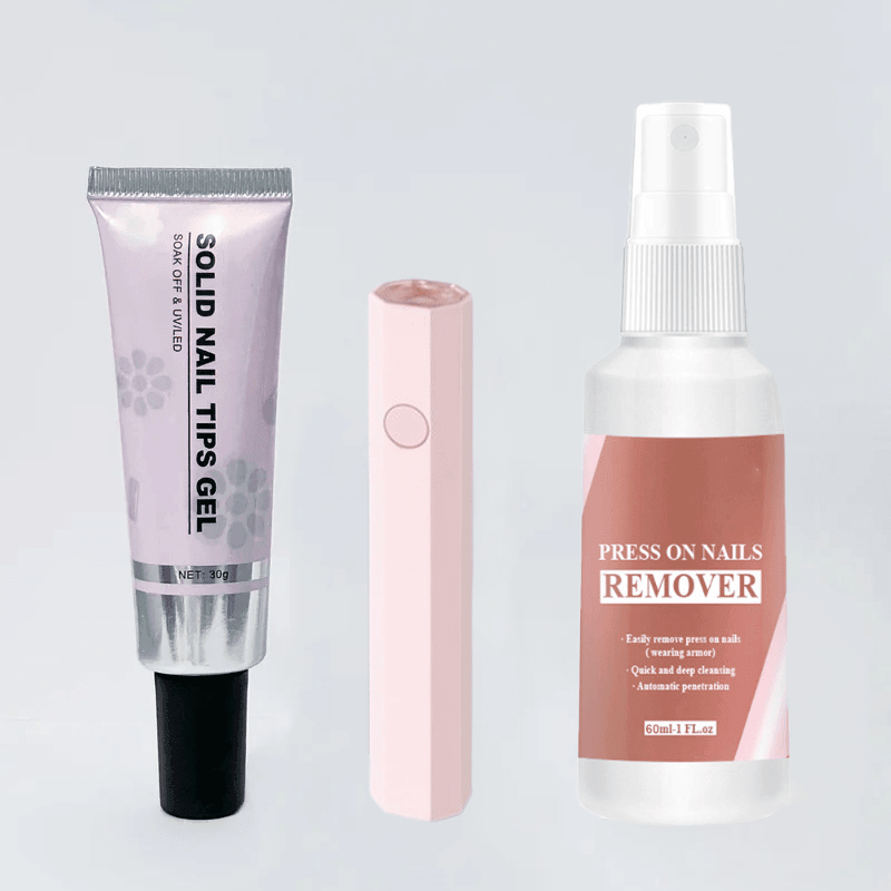 Lighteme Magic Solid Nagelkleber-Set für Press-On-Nägel