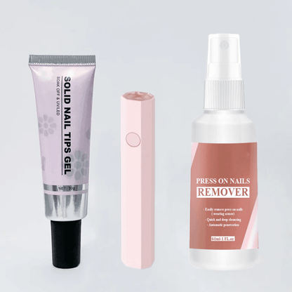 Lighteme Magic Solid Nagelkleber-Set für Press-On-Nägel