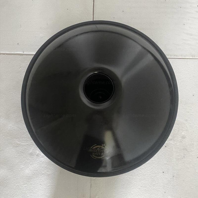 Royal Garden Nitride Steel HandPan Drum D Minor Amara/Celtic Scale 22 Inch 9 Notes Mandala Hang Drum