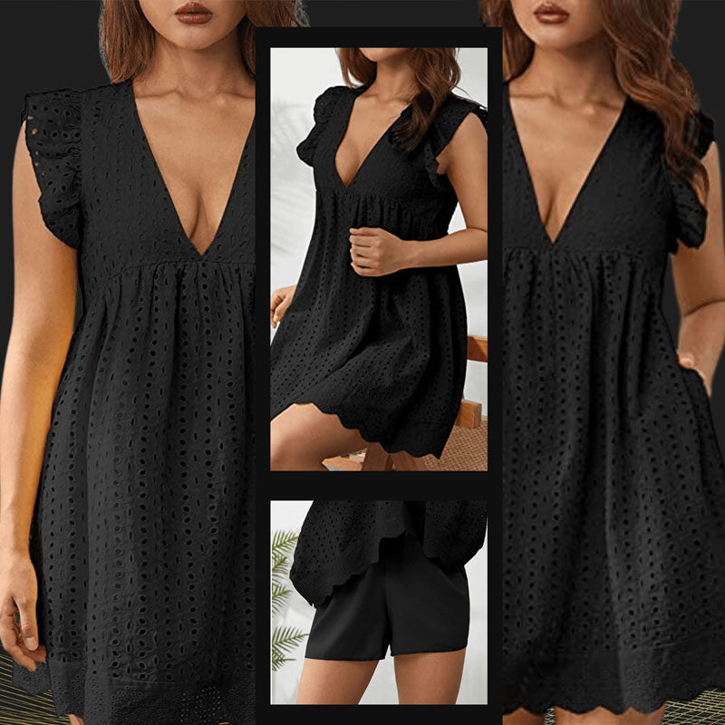 Lighteme Stramplerkleid mit Shorts