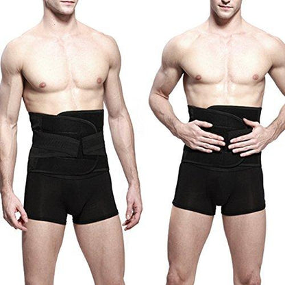 Ceinture de sudation Lighteme pour hommes - Entraîneur de taille - Brûlez la graisse du ventre !