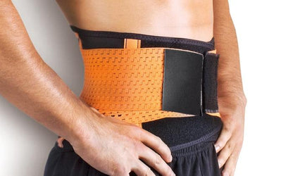 Ceinture de sudation Lighteme pour hommes - Entraîneur de taille - Brûlez la graisse du ventre !