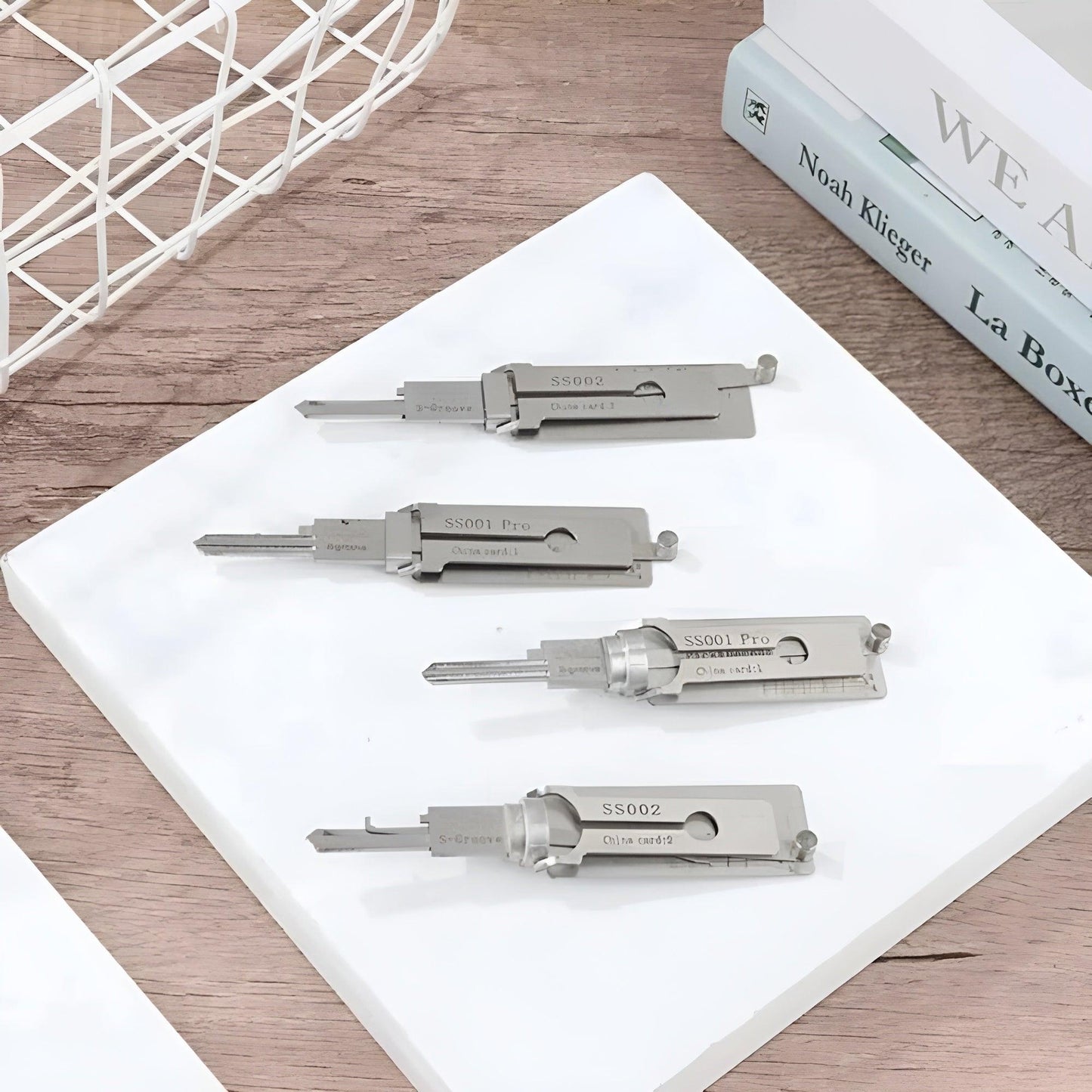 (Pack de 4) Outil de précision Lighteme pour serruriers