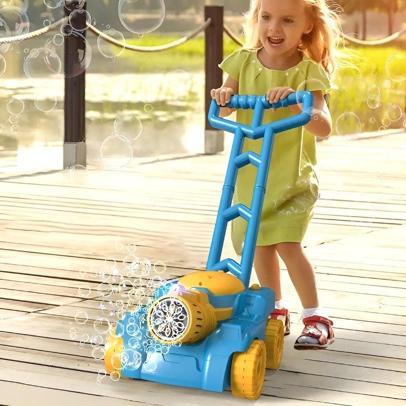 Lighteme Rasenmäher-Spielzeug mit automatischem Seifenblaseneffekt