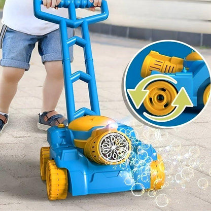 Lighteme Rasenmäher-Spielzeug mit automatischem Seifenblaseneffekt