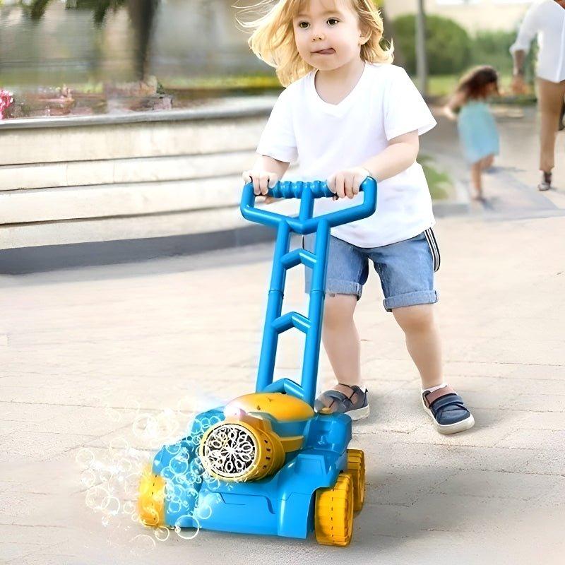 Lighteme Rasenmäher-Spielzeug mit automatischem Seifenblaseneffekt