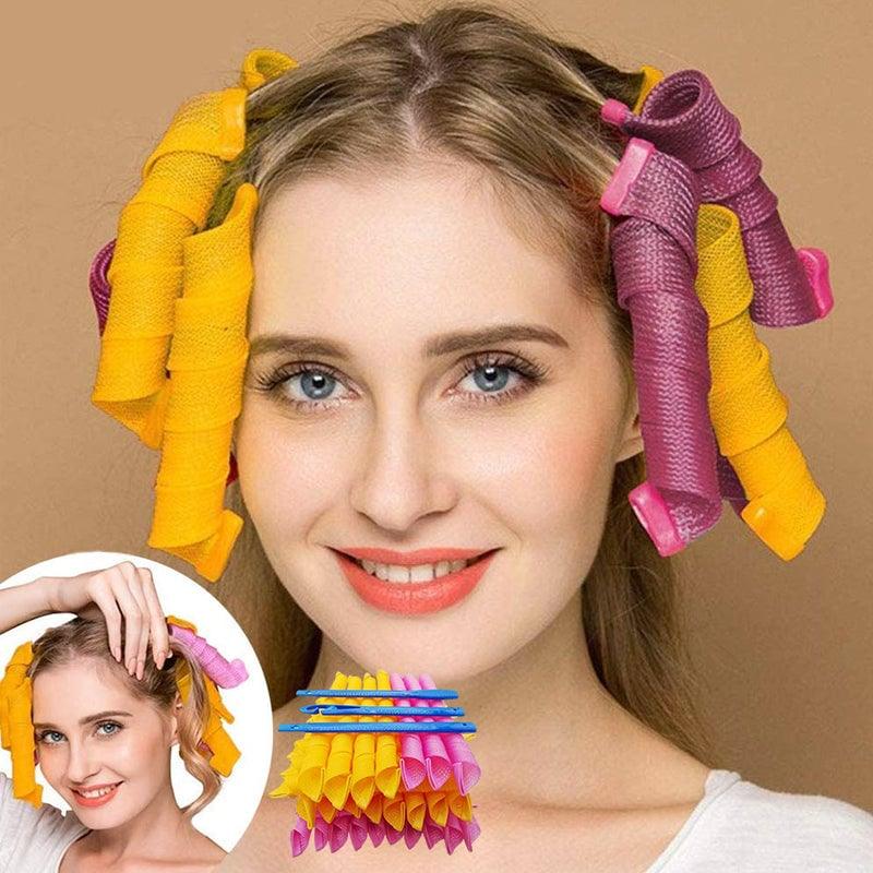 Lighteme Lockenstab zaubert perfekte Locken über Nacht ohne Hitze, ohne Schäden