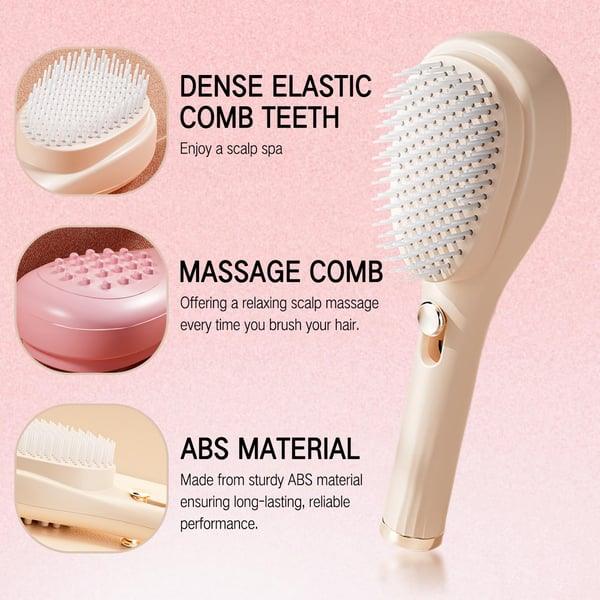 Lighteme Magic Selbstreinigender Haarmassagekamm