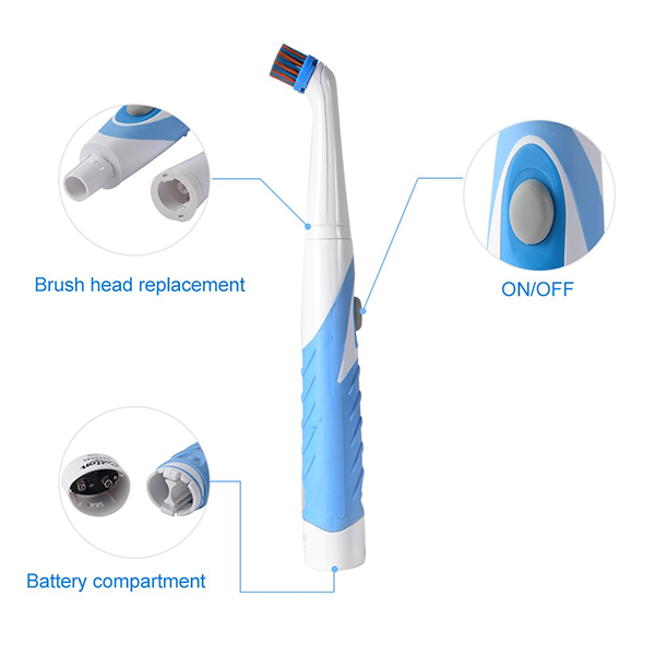 Brosse de nettoyage électrique de précision Lighteme (2 couleurs)