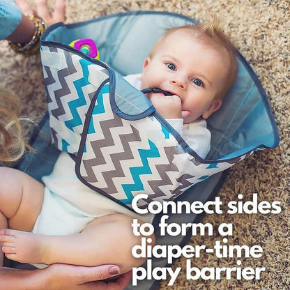 Lighteme No-mess Baby – bietet alle Vorteile eines tragbaren Wickeltisches und eines Windelhalters