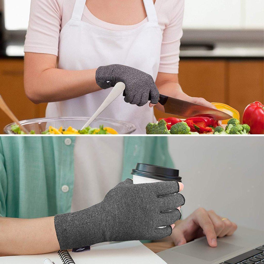 Gants de compression Lighteme pour l'arthrite et les douleurs articulaires