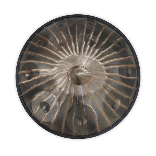 Sun God Custom F3 22'' 14(12+2) Notes Handpan Drum en acier inoxydable de 1,2 mm Instrument Percussion Handpan