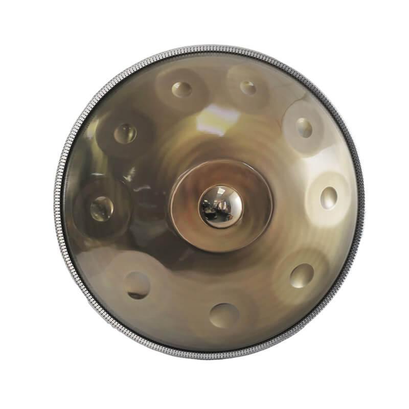 Mountain Rain Maßgeschneiderte 22 Zoll 10/10+2 Noten Edelstahl Handpan Skala F3 Low Pygmy Handpan Instrument Kaufen