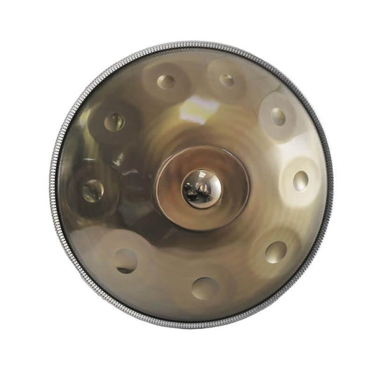 Mountain Rain Handpan personnalisé en acier inoxydable de 22 pouces 10/11 notes, échelle F3/F#3 Akepygnox, instrument de percussion haut de gamme 