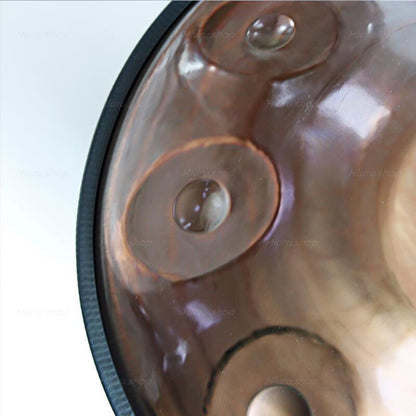 Mountain Rain Handpan personnalisé 22 pouces 14(12+2) notes en acier inoxydable F3 instrument de percussion haut de gamme 