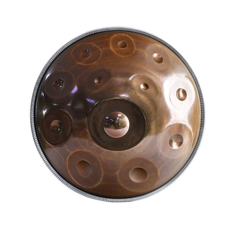 Mountain Rain Handpan personnalisé 22 pouces 14(12+2) notes en acier inoxydable F3 instrument de percussion haut de gamme 
