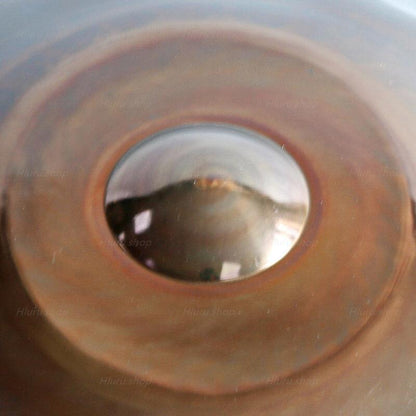 Mountain Rain Handpan personnalisé 22 pouces 14(12+2) notes en acier inoxydable F3 instrument de percussion haut de gamme 