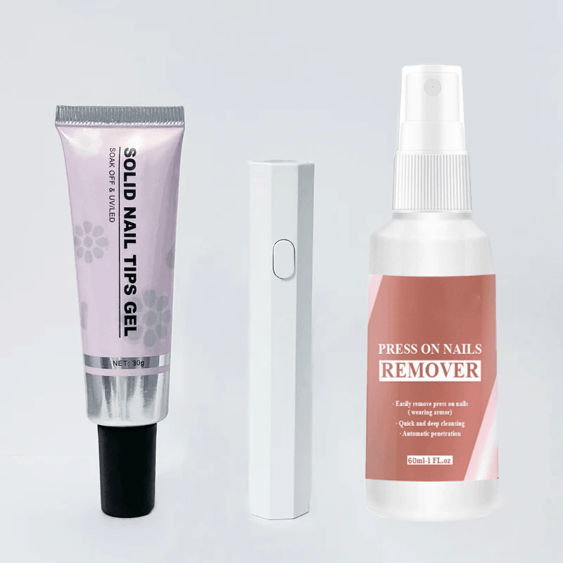 Lighteme Magic Solid Nagelkleber-Set für Press-On-Nägel