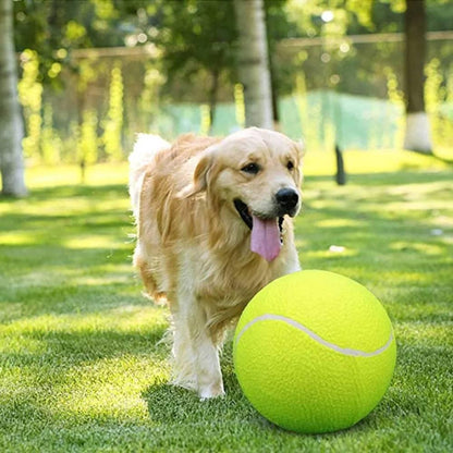 Lighteme Riesen-Tennisball für Hunde, Hundespielzeug