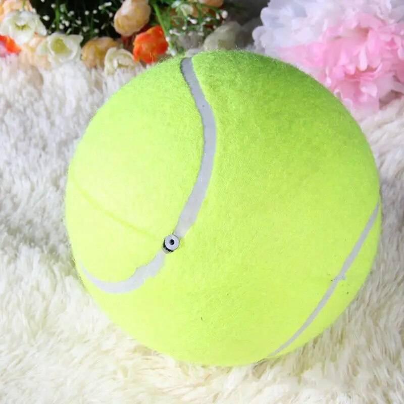 Lighteme Riesen-Tennisball für Hunde, Hundespielzeug