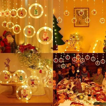 Anneaux/boules lumineux de décoration de Noël Lighteme