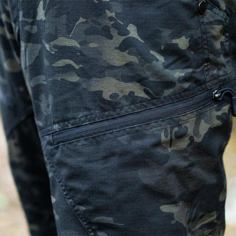 Lighteme Herren Urban Pro Stretch Tactical Pants Dunkel-Multicam