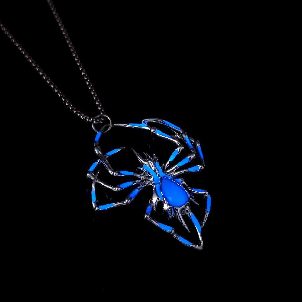 Collier lumineux Halloween Araignée Lighteme