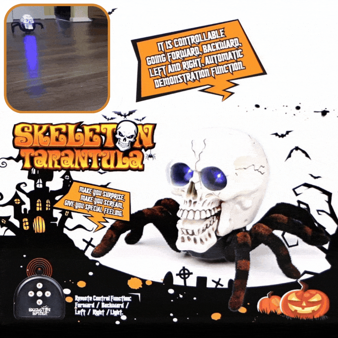 Lighteme Fernbedienung Halloween Totenkopf Tarantel
