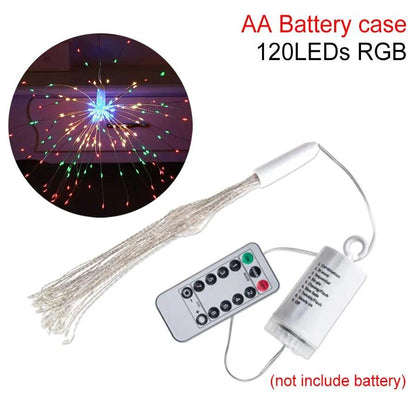 Feu d'artifice LED USB Lighteme | 1 acheté, 1 offert (2 pièces)