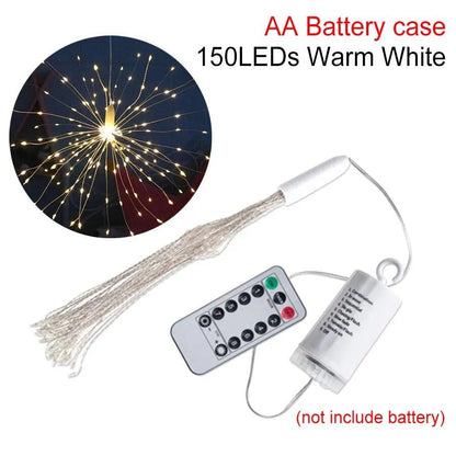 Feu d'artifice LED USB Lighteme | 1 acheté, 1 offert (2 pièces)