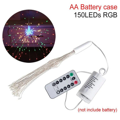 Feu d'artifice LED USB Lighteme | 1 acheté, 1 offert (2 pièces)