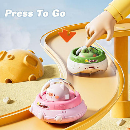 Lighteme Push &amp; Go-Spielzeugautos mit Weltraumthema | 1 KAUFEN, 1 GRATIS ERHALTEN (2 STK.)