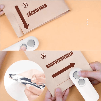 Lighteme Mini Bag Sealer, Portable 2-in-1 Tool