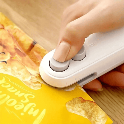 Lighteme Mini Bag Sealer, Portable 2-in-1 Tool